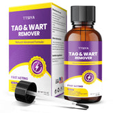 TTsiya Wart Remover bottle front view, compact and portable for on-the-go wart care.