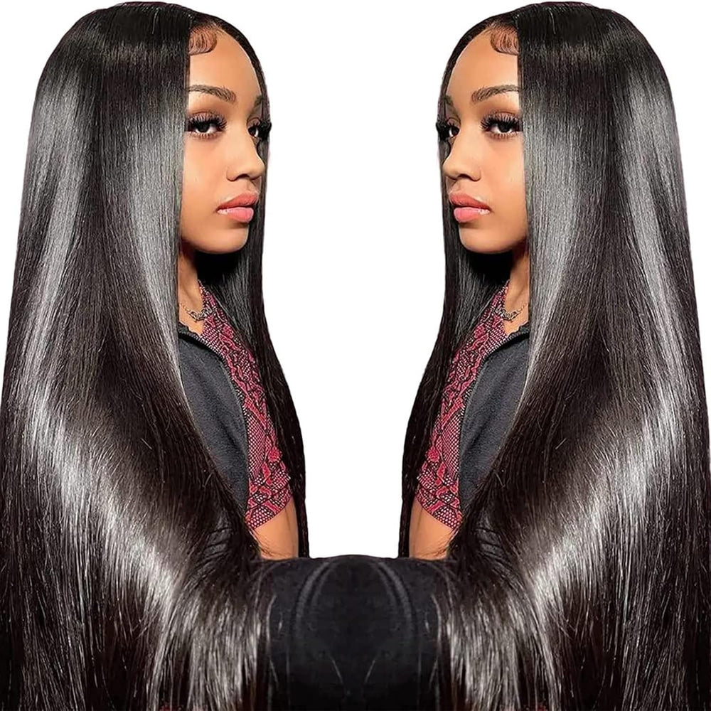 TTSMINS 13x6 lace-front wig with 30-inch straight hair for natural, versatile styling.