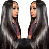 TTSMINS straight lace front wig with natural hairline for seamless daily wear.