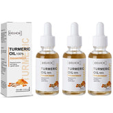 TTYRBF turmeric dark-spot serum bottle closeup for fast absorption and daily use.