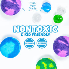 Tub Works slime-soap surprise image showcases slimy soap pod for kids’ handwashing fun.