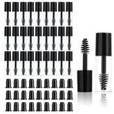 Tucnoeu 27pcs empty mascara tubes with 3ml bottles and wands for on-the-go lash care