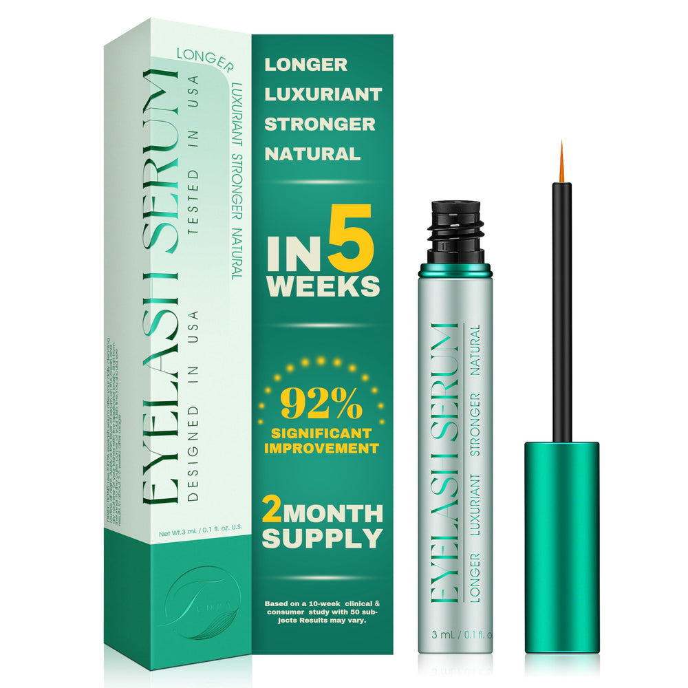 TUDPA Eyelash Serum bottle closeup for lash care nourishment