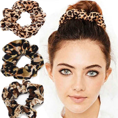 TUICARE velvet scrunchie three-styles set—easy color-matching for outfits.