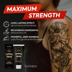 Tuiwaro emua-arnica-skin-soothing demonstrates soothing support after treatment.