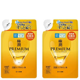 TUKIMA Hada Labo Premium Lotion refill 2-pack packaging for easy hydration renewal.