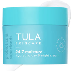 TULA 24-7 Hydrating cream supersize jar for all-day moisture.