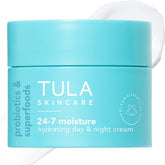 TULA 24-7 Moisture travel-size jar—on-the-go hydration for balanced skin.