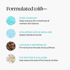 TULA 24-7 Power Swipe texture swirls on skin, signaling rich hydration and comfortable feel.