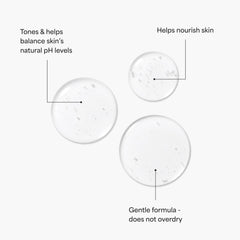 TULA Clarifying Toner cotton pad application demonstrates pore-refining prep