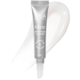TULA Glaze Lip Treatment Iced bottle shows hydrating, plumping gloss payoff.