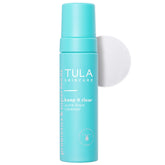 TULA Keep It Clear cleanser bottle showcasing probiotic-powered cleansing for clearer skin.