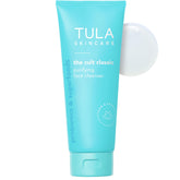 TULA Supersize Purifying Face Cleanser bottle showing foaming gel for deep cleansing