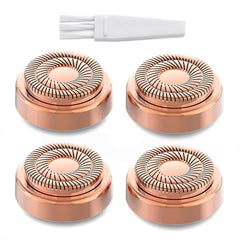 Tuokiy Gen 2 replacement heads pack of four for easy facial grooming.