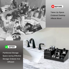 Turesmith Bathroom Storage Shelf keeps daily essentials neatly arranged.