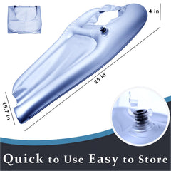 Tuseemple soporte cuello ergonómico, confort durante el lavado y cuidado de espalda.