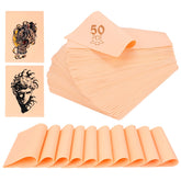TUXIYA 50pcs blank tattoo skins package ideal for extensive practice and skill-building.