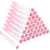 TUZAZO 80pcs mascara wand set in pink style for easy lash kit organization.