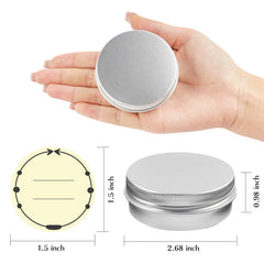 TUZAZO label pack for tin containers helps customize and organize your products.