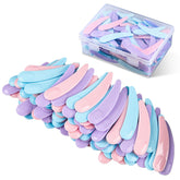 TUZAZO mini spatulas in multi colors with storage box for skincare sampling and organization