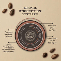 Tweak'd by Nature Restore conditioner application shows lightweight hydration for all hair types