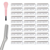Tweezerman-compatible razor refills front view showing a 30-pack for extended grooming.