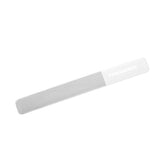 Tweezerman Glass Nail Buffer front view with smooth surface for high shine