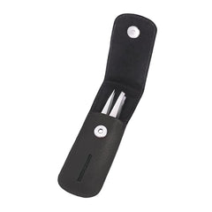 Tweezerman petite slant tweezers deliver precision brow shaping with aligned tips.