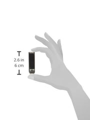 Tweezerman Precision Grip Fingernail Clipper curved blades cleanly trim nails