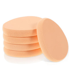 Tweruna flat foundation sponge in teardrop shape for precise contouring.