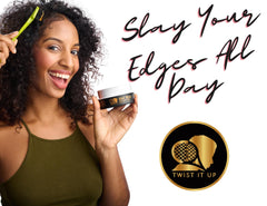 Twist It Up New Hair Gel Wax braids and dreadlocks styling