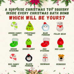 Two Sisters Christmas scents like peppermint and gingerbread enhance festive soaks