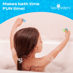 Two Sisters bath bombs made in the USA with a skin safe formula