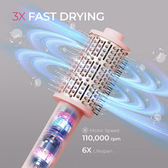 TYMO 3.0 smoothing-comb-closeup shows gentle detangling and heat protection during styling.