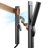 TYMO Airflow 2.0 plates close-up for gentle heat distribution and smooth glide.