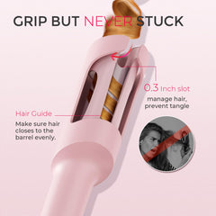 TYMO CURLPRO with 500 million ions for smoother, shinier hair