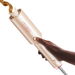 TYMO CURLPRO beach-waves-wand delivers effortless beach texture and shine.