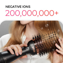 TYMO hair dryer brush 360-degree vent supports quick drying and lasting style