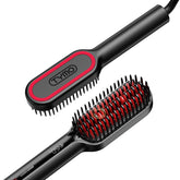 TYMO Hair Straightener Brush showcasing its modern design and functionality.