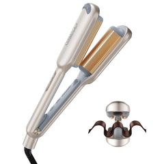 TYMO ROVY beach waves wand delivers natural texture for effortless daily styling.