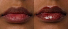 Typology ingredients like squalane and jojoba nourish lips.