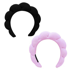 tysseley spa headband soft-material keeps head comfortable during skincare routine
