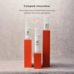 Graphic view of U Beauty Resurfacing Compound Serum ingredients and actives for complexion renewal