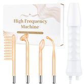 Uaike high-frequency wand with mushroom tube for gentle pore cleansing and brightness.