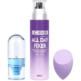 UCANBEMAKEUP setting spray large capacity bottle for all-day matte hold