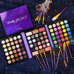 UCANBE Eyeshadow Palette swatches demonstrate versatile tones for every look.