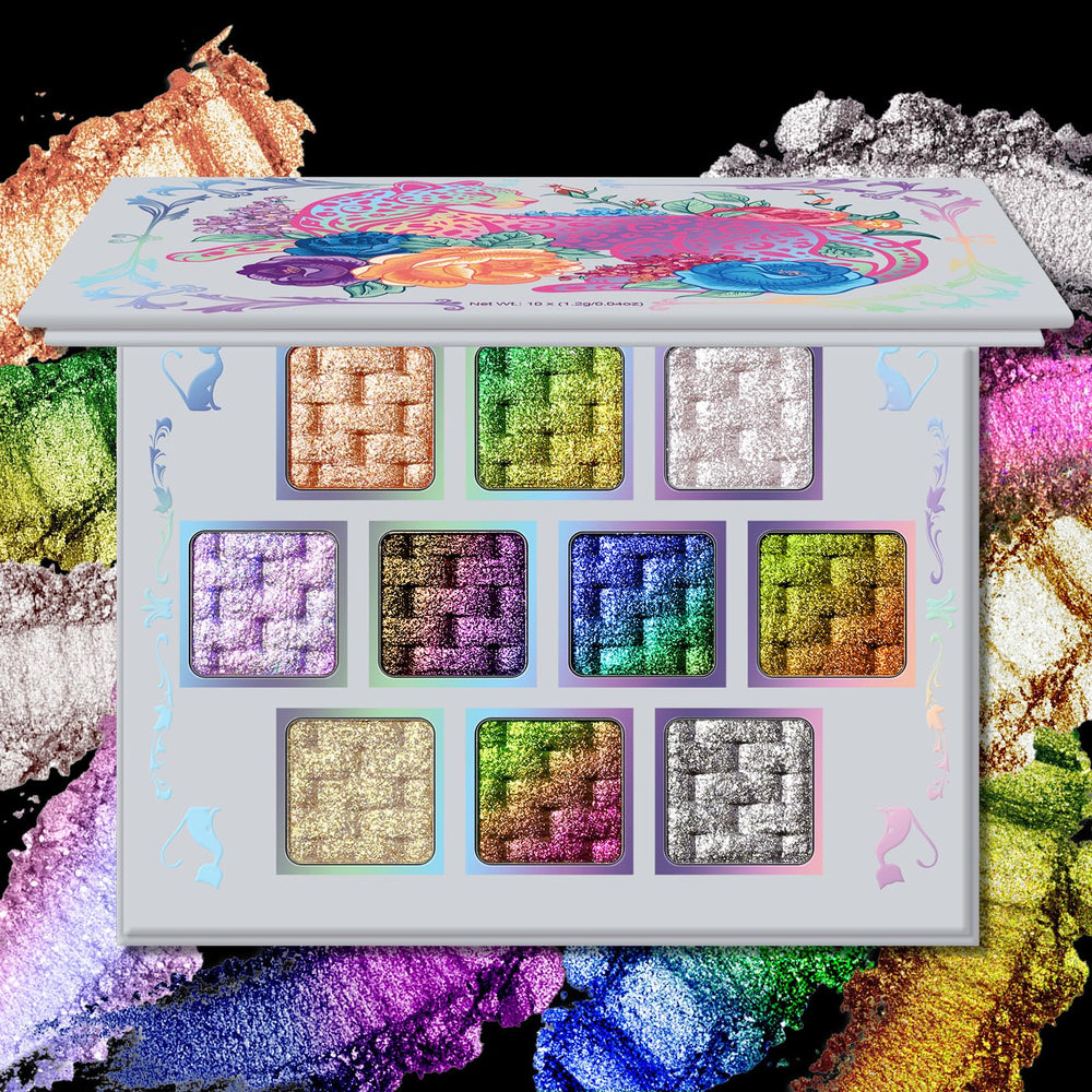 UCANBE Chameleon Multichrome Palette front cover with bold color-ready packaging for dramatic looks.