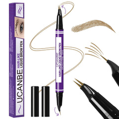 UCANBE Eyebrow Pen dual-curved tips for natural brow shaping