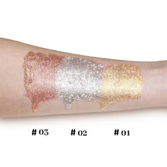 UCANBE Glow Shimmer Drop Silver Fairy White-02 bottle offers cool-toned iridescent finish