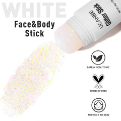 UCANBE long-lasting glitter on skin for all-day festival wear